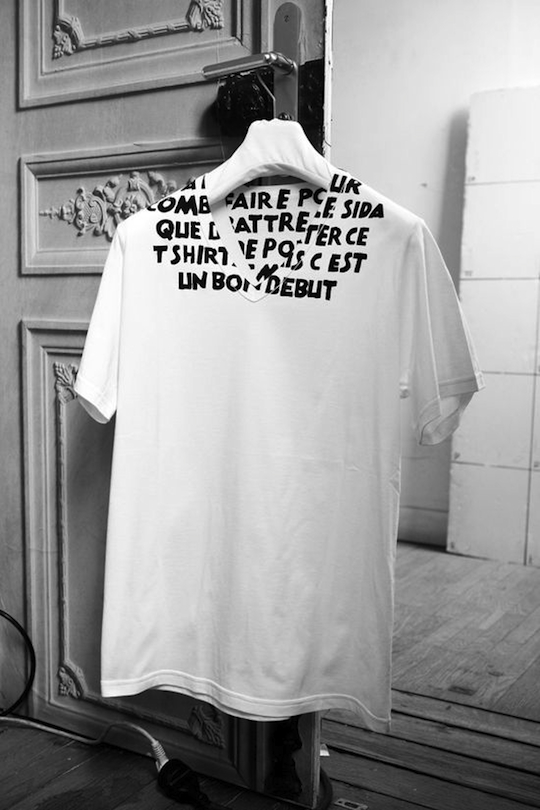 Maison Martin Margiela Charity AIDS T-Shirt2